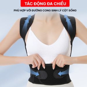 Đai chống gù lưng GF716P giúp cải thiện vóc dáng