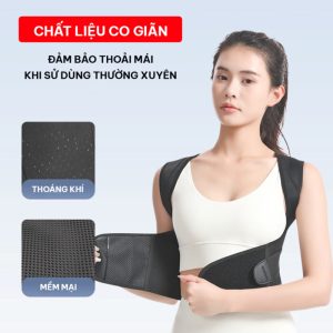 Đai chống gù lưng GF716P giúp cải thiện vóc dáng